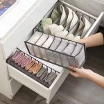 11-Grid Mesh Underwere Closet Oganizer for Storage Small Clothes - Image 2