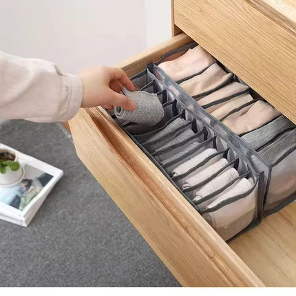 11-Grid Mesh Underwere Closet Oganizer for Storage Small Clothes - Image 3