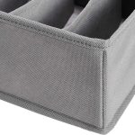 9-Grid Drawer Clothes Organizer for Wardrobe & Folded Clothes - Image 2