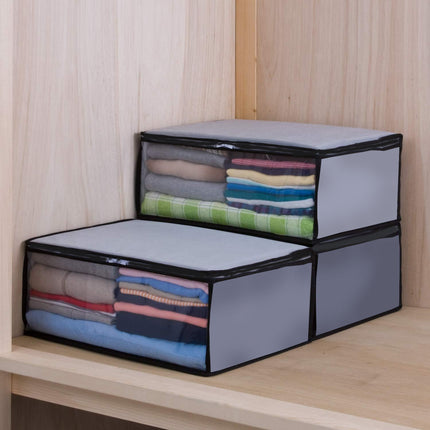 Cloth Storage Bags with Clear Window Shirt,Pant,three pcs Organizer - Image 4