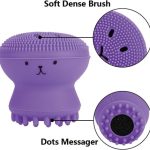 Little Octopus Silicone Face Cleansing Brush Facial Scrubber for Deep Cleaning - Image 6