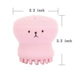 Little Octopus Silicone Face Cleansing Brush Facial Scrubber for Deep Cleaning - Image 5