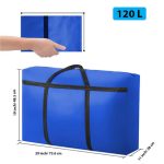 Extra Large Moving Storage Bag for Travel, Home Shift or Multipurpose use - Image 8