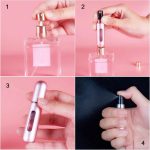Travel Perfume Rechargeable Spray Bottle Mini Refillable Spray Jar Scent Pump - Image 4