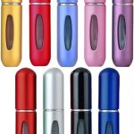 Travel Perfume Rechargeable Spray Bottle Mini Refillable Spray Jar Scent Pump - Image 3