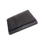 RFID Blocking Card Holder Minimalist Genuine Leather Slim Wallet - Image 3