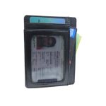 RFID Blocking Card Holder Minimalist Genuine Leather Slim Wallet - Image 4