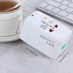 Universal All-In-One (US UK EU AU) World Wide International Travel Adapter Plug - Image 6