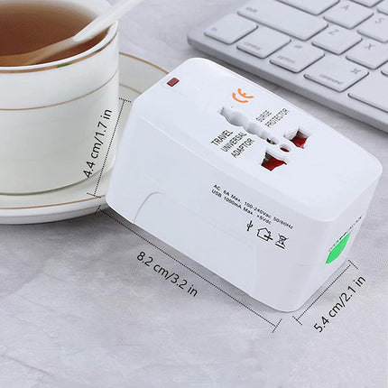 Universal All-In-One (US UK EU AU) World Wide International Travel Adapter Plug - Image 6