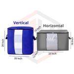 Winter & Summer Clothes Organizer Blanket and Wardrobe Storage Bag - Image 3