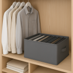 9-Grid Drawer Clothes Organizer for Wardrobe & Folded Clothes - Image 5